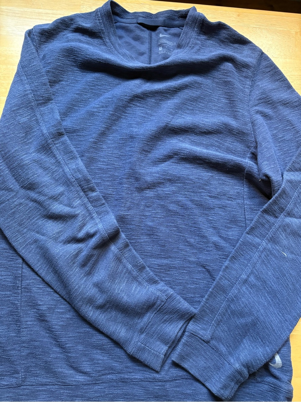 Nike Men's Navy Blue Short Sleeve Tee